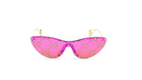 Gucci Eyewear Star Embellished Cat-Eye Sunglasses
