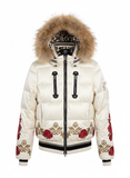 Bogner Ski Jacket with flower embroidery
