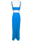Manera Odevatca Blue Long Dress