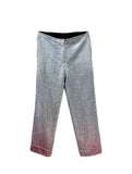 ITMFL silver and pink ambre suit set