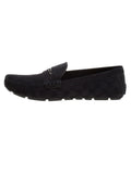 Louis Vuitton Monte Carlo Moccasin leather and suede loafers