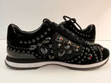 TORY BURCH SCARLETT RUNNER VELVET/ EMBELLISHMENT Sneakers