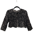 Liu Jo black macrame blouse