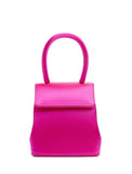 Like New Rubeus Milano Satin Fuchia Liza Mini Bag