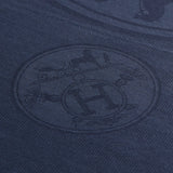 Hermes navy stole shawl/scarf