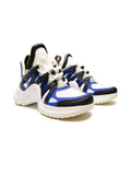 Louis Vuitton LV Archlight sneakers white blue and black