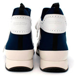 Hermes Navy Action Sneakers