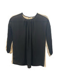 Elisabetta franchi black front and beige back