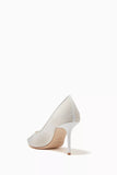 Jimmy Choo Love 85 Crystal Embellished Mesh Pumps