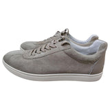 Dolce&Gabbana beige brushed suede low sneakers