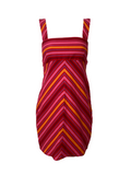 Marella Italy multicolour strip mini dress