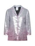 ITMFL silver and pink ambre suit set