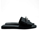 Hermes Gabriel sandals black