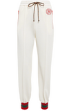 Gucci GG logo patch track pants in Jersey