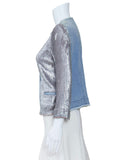 Sweewë sequin denim jacket