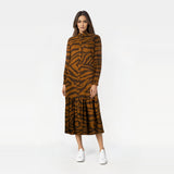 Mara Hoffman tiger print maxi dress