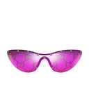 Gucci Eyewear Star Embellished Cat-Eye Sunglasses