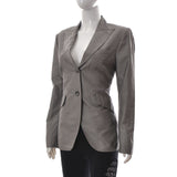 Massimo Dutti grey blazer
