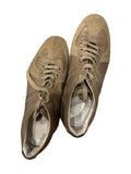 Dior beige leather and suede sneakers