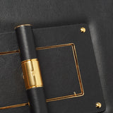 Tom Ford Black Leather Small Natalia Shoulder Bag
