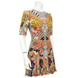 Alexander McQueen 2011 Folklore Fin printed cocktail dress