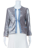 Sweewë sequin denim jacket