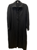 Hermes black mosaique midi dress