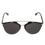 Dior women’s reflected grey havana brown sunglasses
