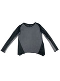 Generation Love gray long-sleeve knitted top
