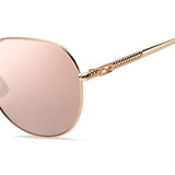 Fendi gold copper sunglasses