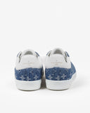 Louis Vuitton Time Out Sneakers Denim and White