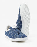 Louis Vuitton Time Out Sneakers Denim and White