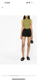Versace Black Denim Shorts