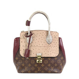 Louis Vuitton Majestueux Tote Monogram Canvas and Exotics PM Bag