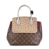 Louis Vuitton Majestueux Tote Monogram Canvas and Exotics PM Bag