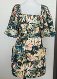 Acler floral print dress