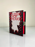 "Queen Of Heart" leather mini clutch