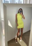 MESHKI Lime Dress
